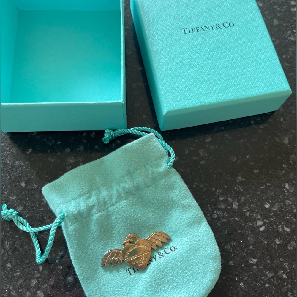 Tiffany & Co Angel Heart Tag Charm